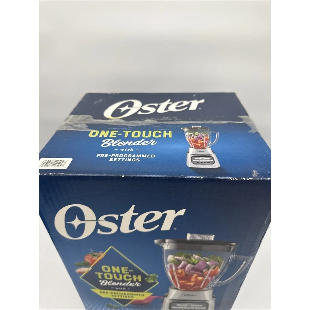 Oster ONE-TOUCH Blender w/ 2-AUTO PROGRAMS 8-CUP 6-SPEEDS (New Unopened)